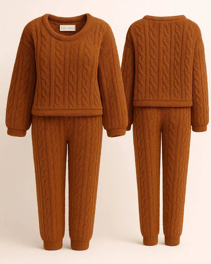 Das Cloud - Soft Bouclé Lounge Set - Braun - Saint Doux